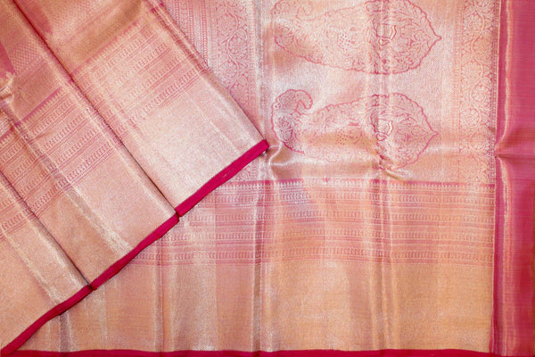 Laxmipati Ragmala 7983 Pink Chiffon Saree – Sanskar Sarees